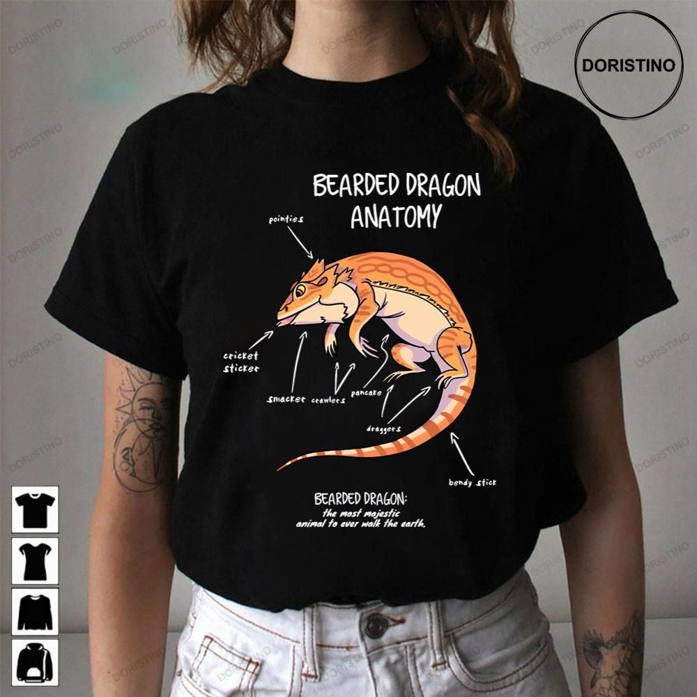 Bearded Dragon Anatomy Trending Style